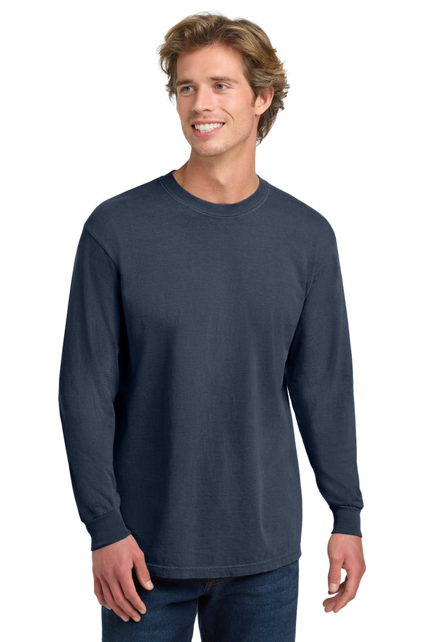 COMFORT COLORS  ®  Heavyweight Ring Spun Long Sleeve Tee. 6014 - Navy