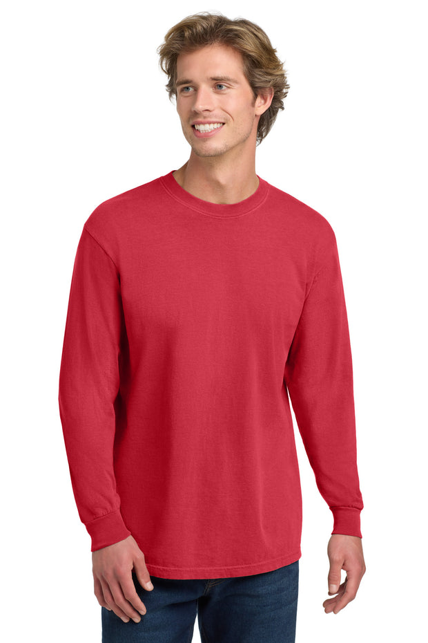 COMFORT COLORS  ®  Heavyweight Ring Spun Long Sleeve Tee. 6014 - Paprika