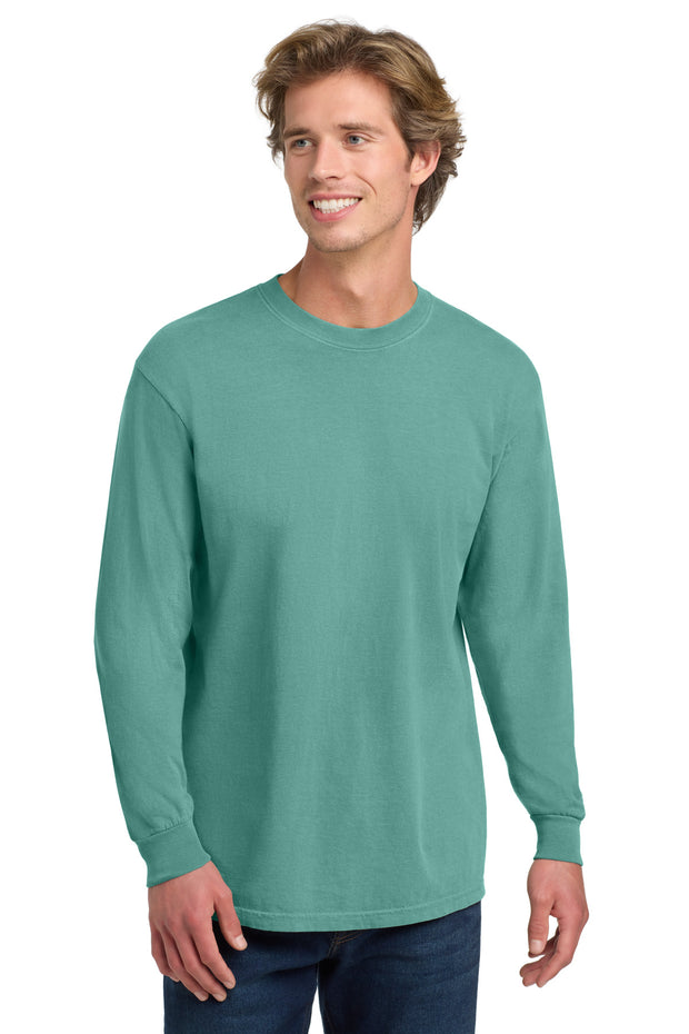 COMFORT COLORS  ®  Heavyweight Ring Spun Long Sleeve Tee. 6014 - Seafoam