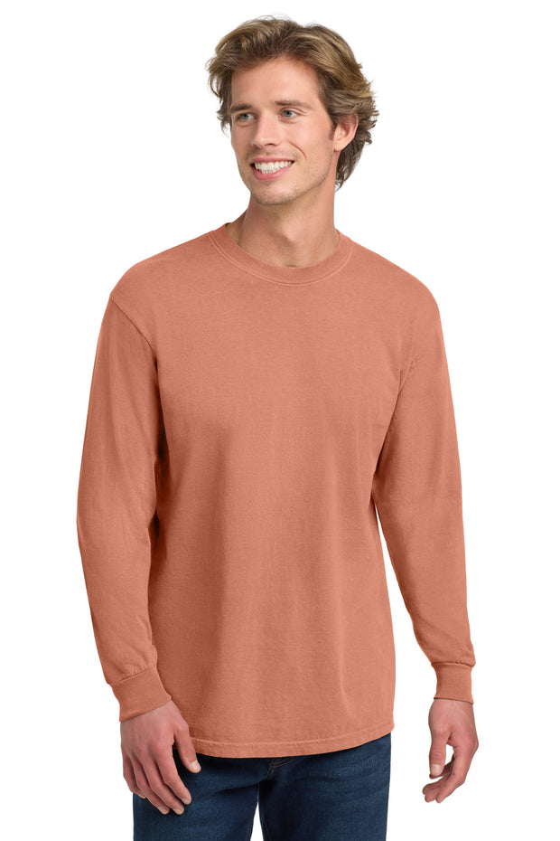 COMFORT COLORS  ®  Heavyweight Ring Spun Long Sleeve Tee. 6014 - Terracota