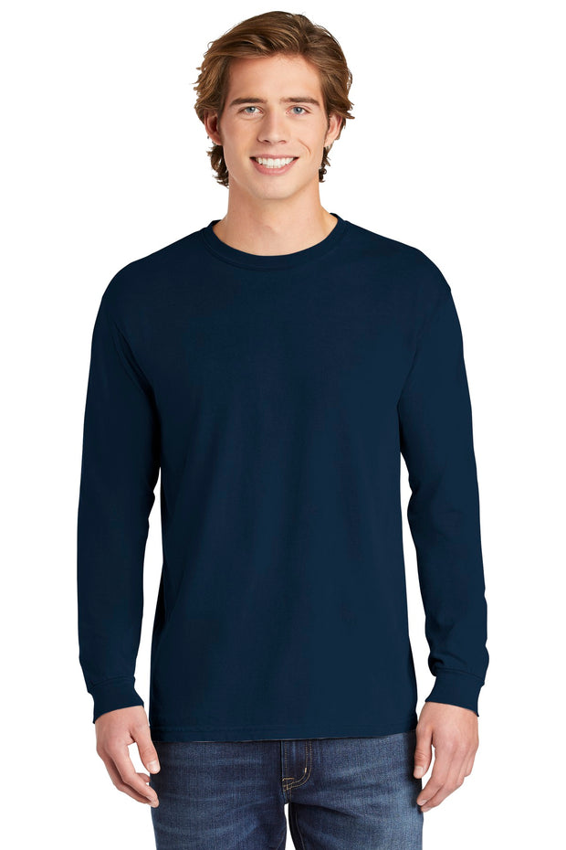 COMFORT COLORS  ®  Heavyweight Ring Spun Long Sleeve Tee. 6014 - True Navy