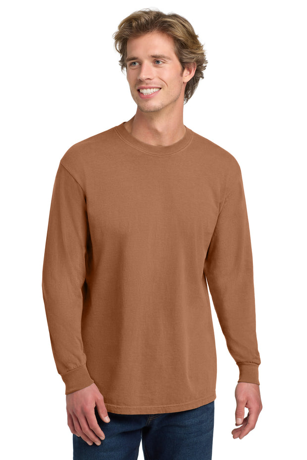 COMFORT COLORS  ®  Heavyweight Ring Spun Long Sleeve Tee. 6014 - Yam