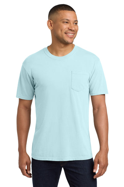 COMFORT COLORS  ®  Heavyweight Ring Spun Pocket Tee. 6030 - Chambray