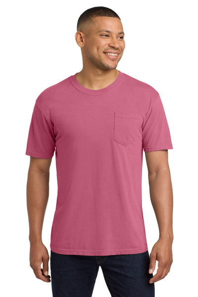 COMFORT COLORS  ®  Heavyweight Ring Spun Pocket Tee. 6030 - Crunchberry