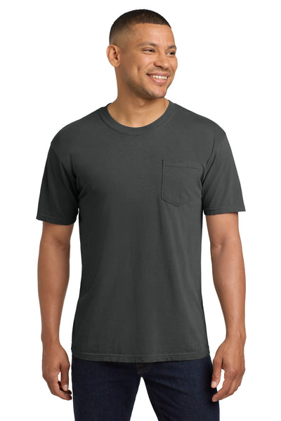 COMFORT COLORS  ®  Heavyweight Ring Spun Pocket Tee. 6030 - Graphite