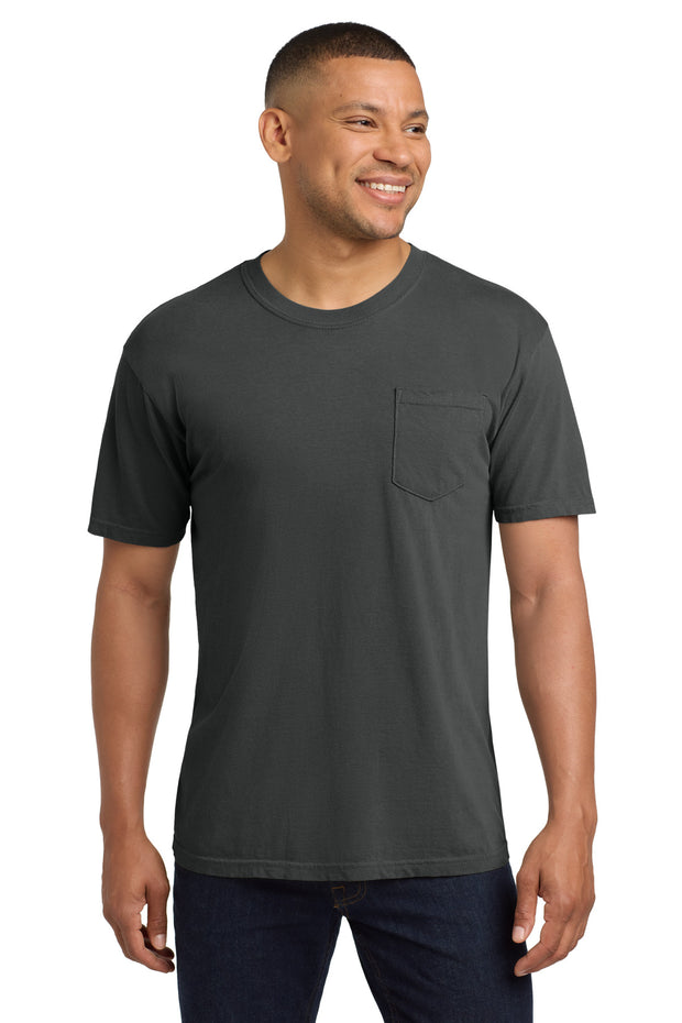 COMFORT COLORS  ®  Heavyweight Ring Spun Pocket Tee. 6030 - Graphite