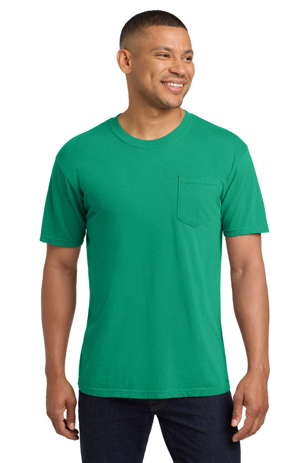 COMFORT COLORS  ®  Heavyweight Ring Spun Pocket Tee. 6030 - Island Green