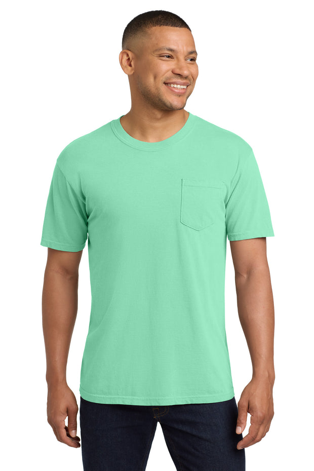COMFORT COLORS  ®  Heavyweight Ring Spun Pocket Tee. 6030 - Island Reef