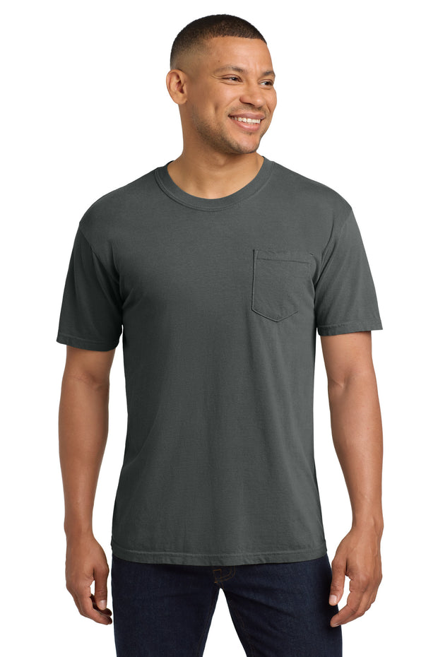 COMFORT COLORS  ®  Heavyweight Ring Spun Pocket Tee. 6030 - Pepper
