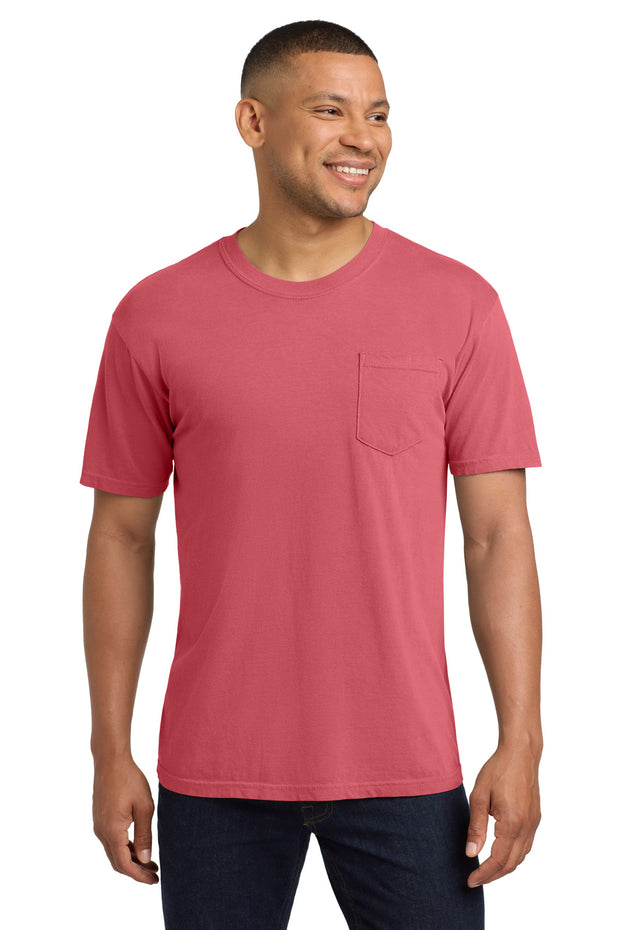 COMFORT COLORS  ®  Heavyweight Ring Spun Pocket Tee. 6030 - Watermelon