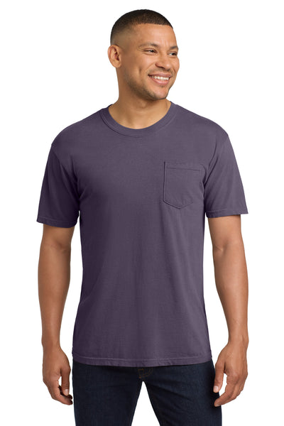 COMFORT COLORS  ®  Heavyweight Ring Spun Pocket Tee. 6030 - Wine