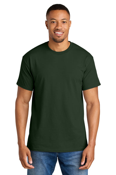 Gildan ®  DryBlend ®  50 Cotton/50 Poly T-Shirt. 8000 - Forest Green