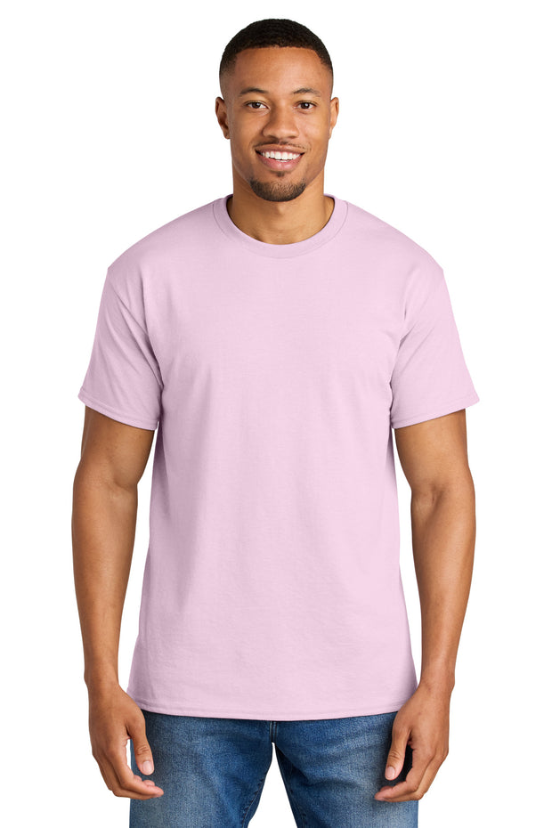 Gildan ®  DryBlend ®  50 Cotton/50 Poly T-Shirt. 8000 - Light Pink