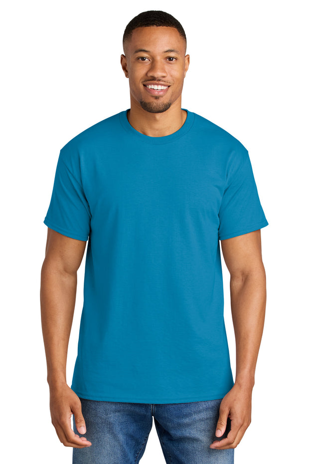 Gildan ®  DryBlend ®  50 Cotton/50 Poly T-Shirt. 8000 - Sapphire