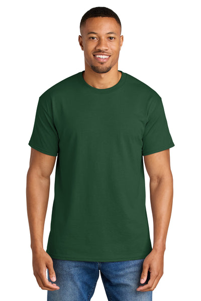 Gildan ®  DryBlend ®  50 Cotton/50 Poly T-Shirt. 8000 - Dark Green