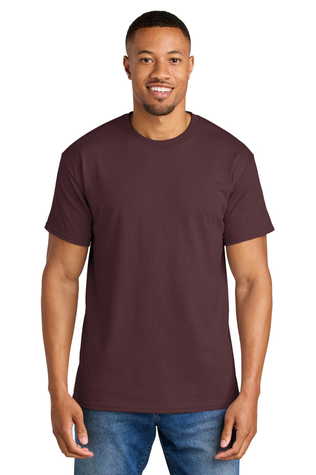Gildan ®  DryBlend ®  50 Cotton/50 Poly T-Shirt. 8000 - Dark Maroon