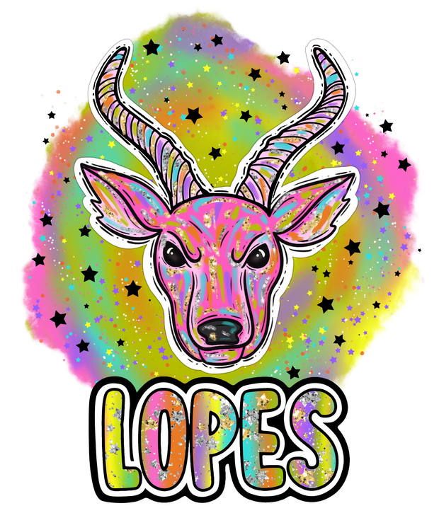 90s Girl Nostalgia Mascots Lopes DTF (direct-to-film) Transfer