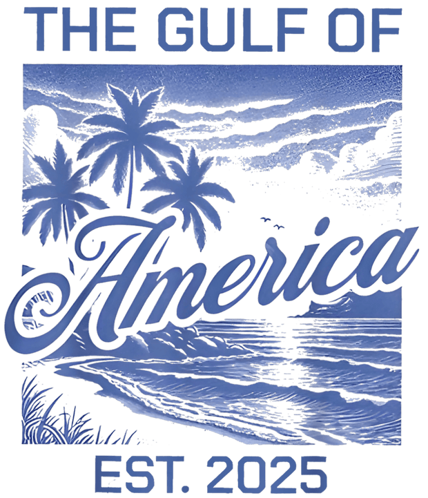 All Blue Gulf of America Est 2025 DTF (direct-to-film) Transfer