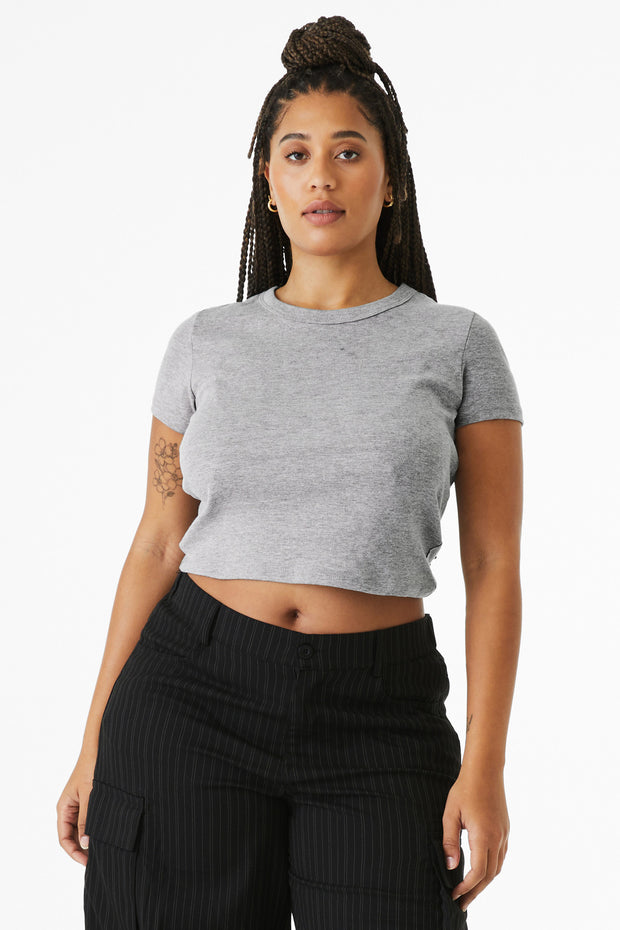 BELLA+CANVAS ®  Women's Micro Rib Baby Tee BC1010