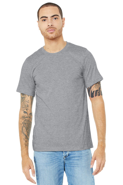 BELLA+CANVAS  ®  Unisex Heather CVC Short Sleeve Tee. BC3001CVC - Athletic Heather