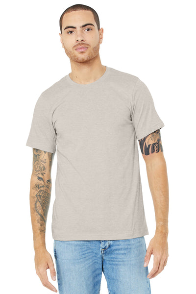 BELLA+CANVAS  ®  Unisex Heather CVC Short Sleeve Tee. BC3001CVC - Heather Cool Grey
