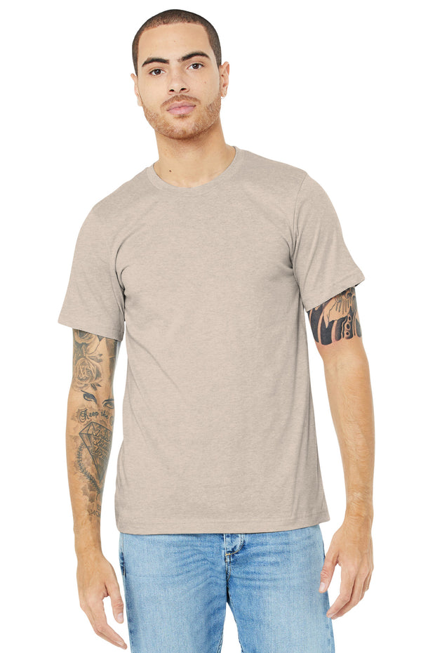 BELLA+CANVAS  ®  Unisex Heather CVC Short Sleeve Tee. BC3001CVC - Heather Dust