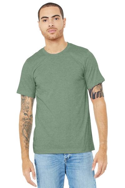 BELLA+CANVAS  ®  Unisex Heather CVC Short Sleeve Tee. BC3001CVC - Heather Sage