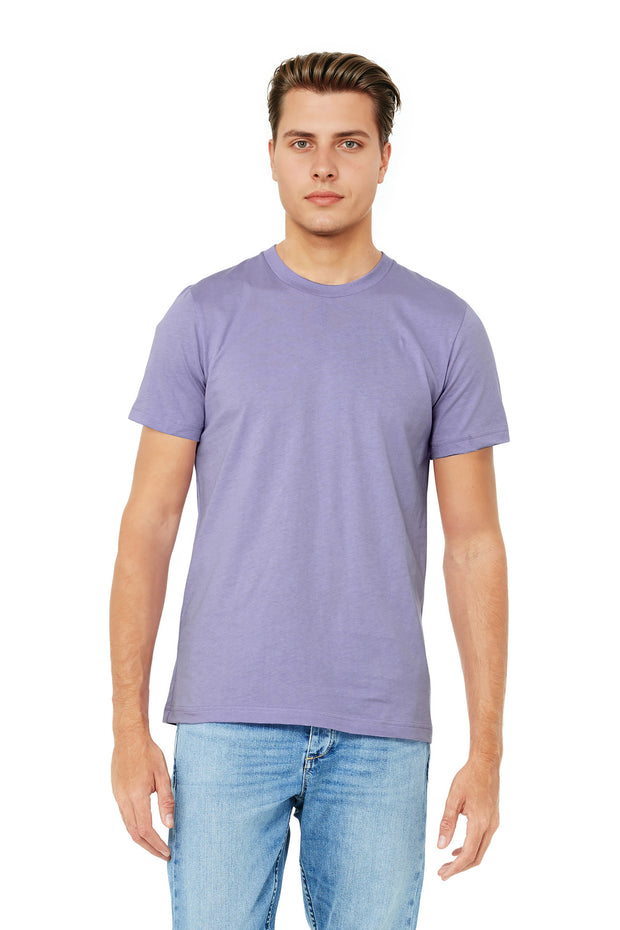 BELLA+CANVAS  ®  Unisex Jersey Short Sleeve Tee. BC3001 - Dark Lavender