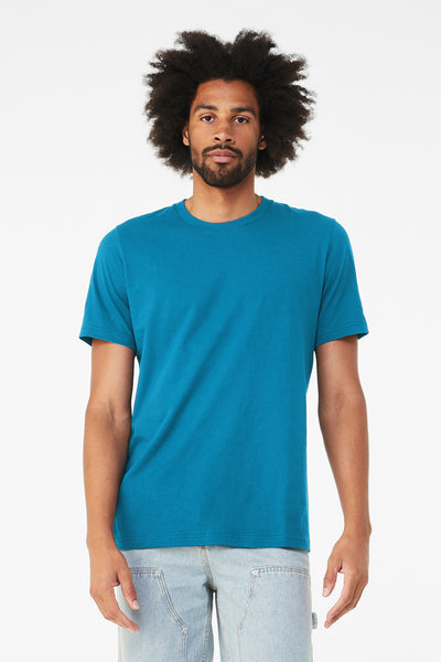 BELLA+CANVAS  ®  Unisex Jersey Short Sleeve Tee. BC3001 - Electric Blue