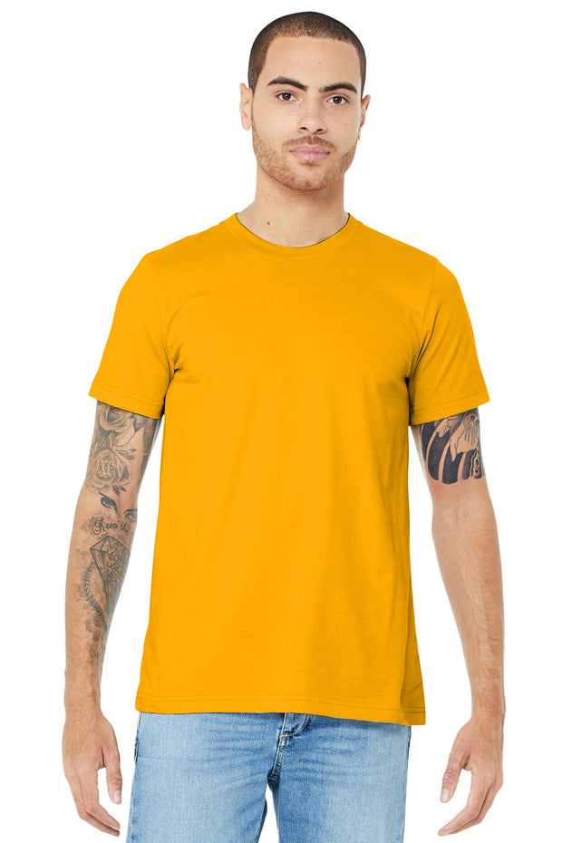 BELLA+CANVAS  ®  Unisex Jersey Short Sleeve Tee. BC3001 - Gold