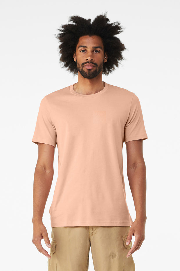 BELLA+CANVAS  ®  Unisex Jersey Short Sleeve Tee. BC3001 - Peach
