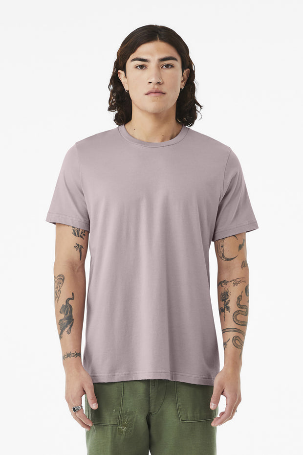 BELLA+CANVAS  ®  Unisex Jersey Short Sleeve Tee. BC3001 - Pink Gravel