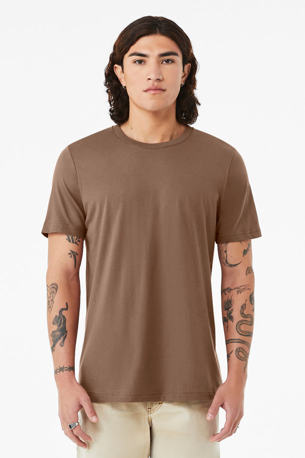 BELLA+CANVAS  ®  Unisex Jersey Short Sleeve Tee. BC3001 - Vintage Brown