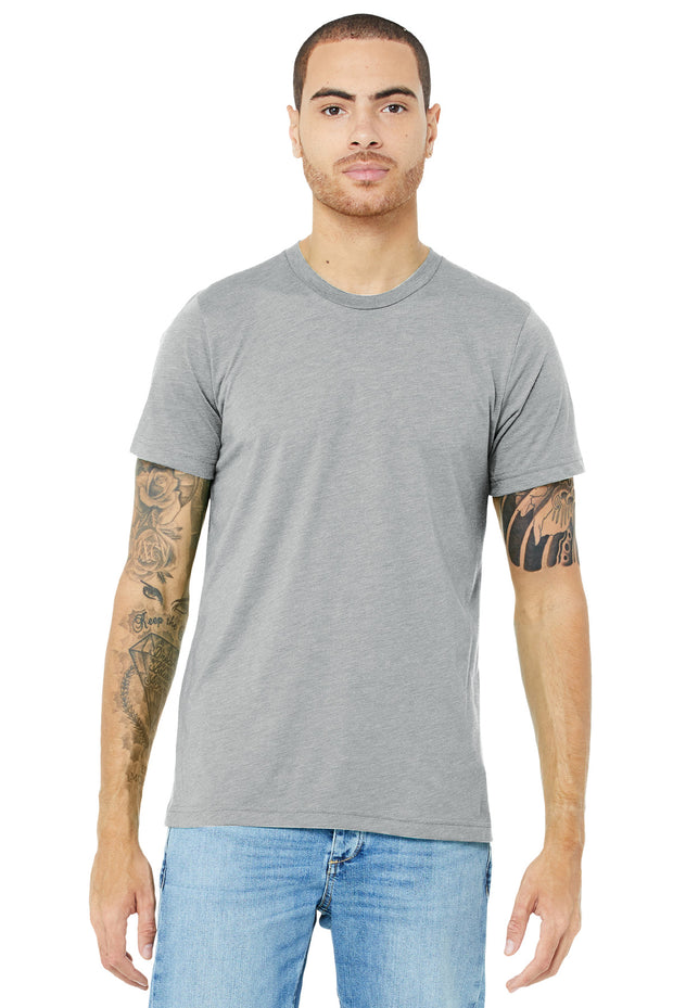 BELLA+CANVAS  ®  Unisex Triblend Short Sleeve Tee. BC3413 - Athletic Grey Triblend