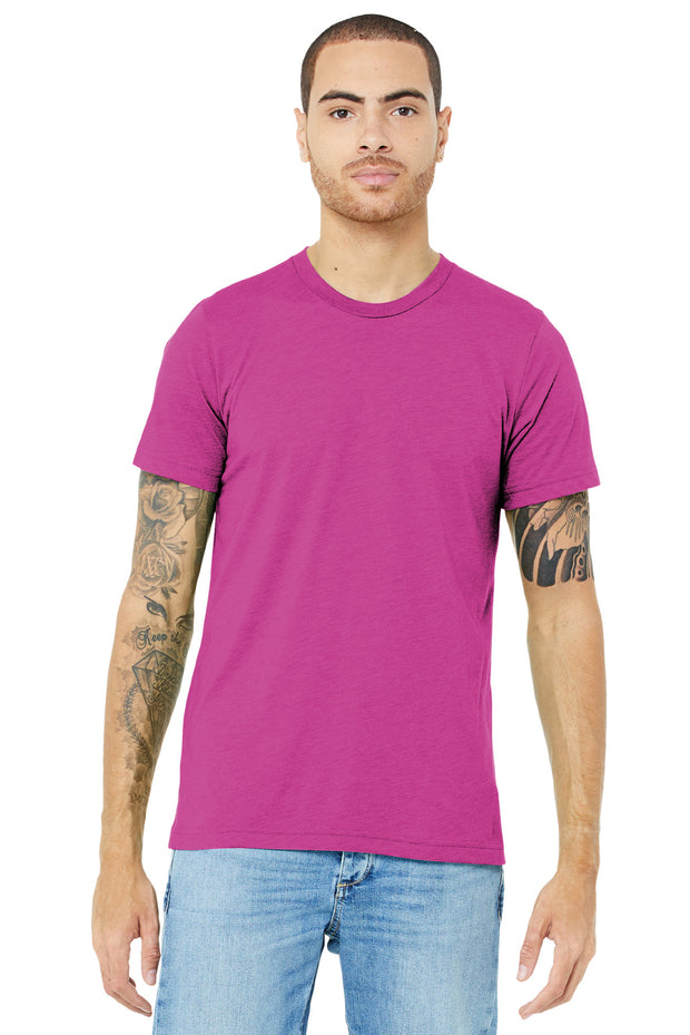 BELLA+CANVAS  ®  Unisex Triblend Short Sleeve Tee. BC3413 - Berry Triblend
