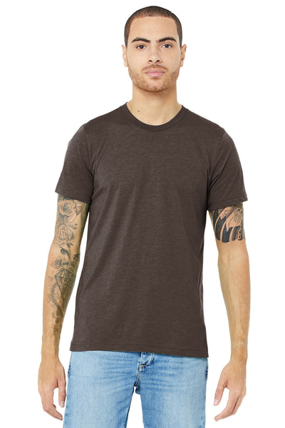 BELLA+CANVAS  ®  Unisex Triblend Short Sleeve Tee. BC3413 - Brown Triblend
