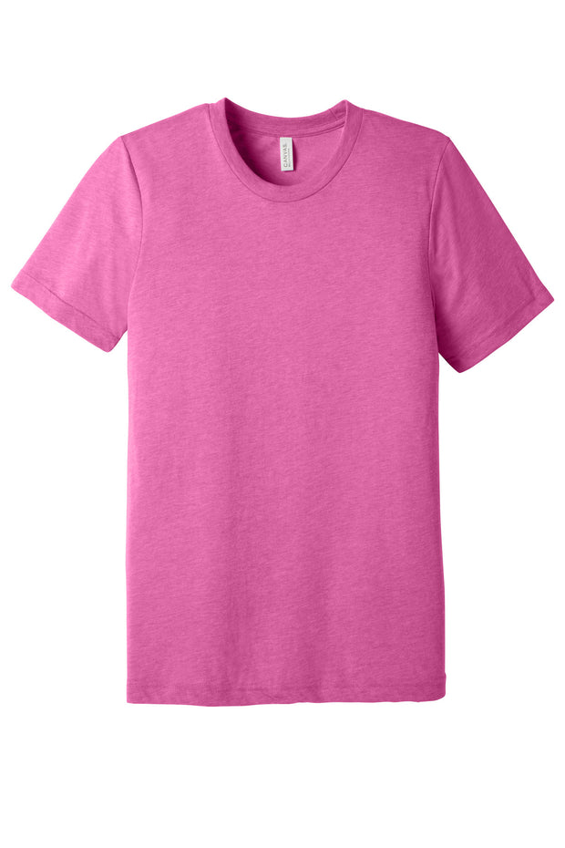 BELLA+CANVAS  ®  Unisex Triblend Short Sleeve Tee. BC3413 - Charity Pink Triblend