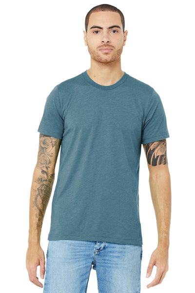 BELLA+CANVAS  ®  Unisex Triblend Short Sleeve Tee. BC3413 - Denim Triblend