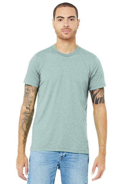 BELLA+CANVAS  ®  Unisex Triblend Short Sleeve Tee. BC3413 - Dusty Blue Triblend