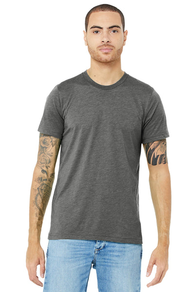 BELLA+CANVAS  ®  Unisex Triblend Short Sleeve Tee. BC3413 - Grey Triblend