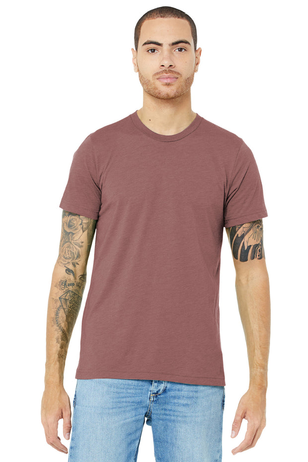 BELLA+CANVAS  ®  Unisex Triblend Short Sleeve Tee. BC3413 - Mauve Triblend