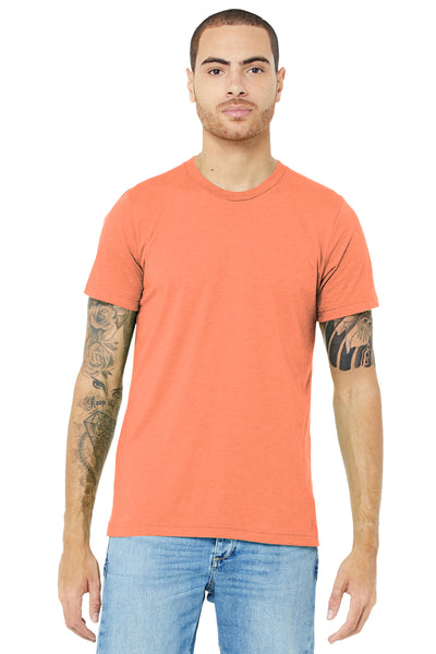 BELLA+CANVAS  ®  Unisex Triblend Short Sleeve Tee. BC3413 - Orange Triblend