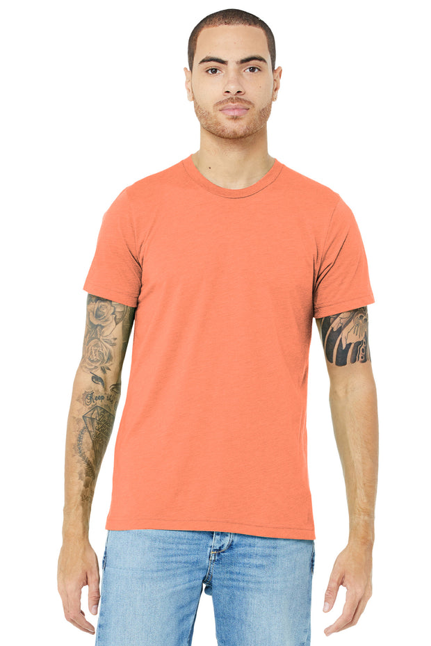 BELLA+CANVAS  ®  Unisex Triblend Short Sleeve Tee. BC3413 - Orange Triblend