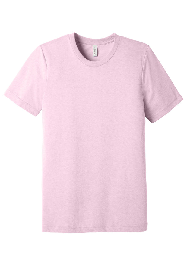 BELLA+CANVAS  ®  Unisex Triblend Short Sleeve Tee. BC3413 - Pink Triblend