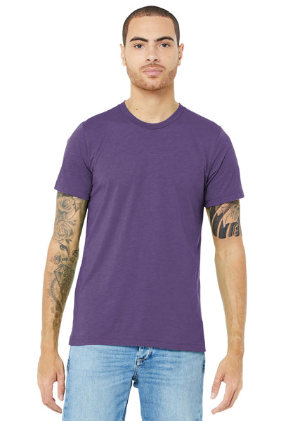 BELLA+CANVAS  ®  Unisex Triblend Short Sleeve Tee. BC3413 - Purple Triblend