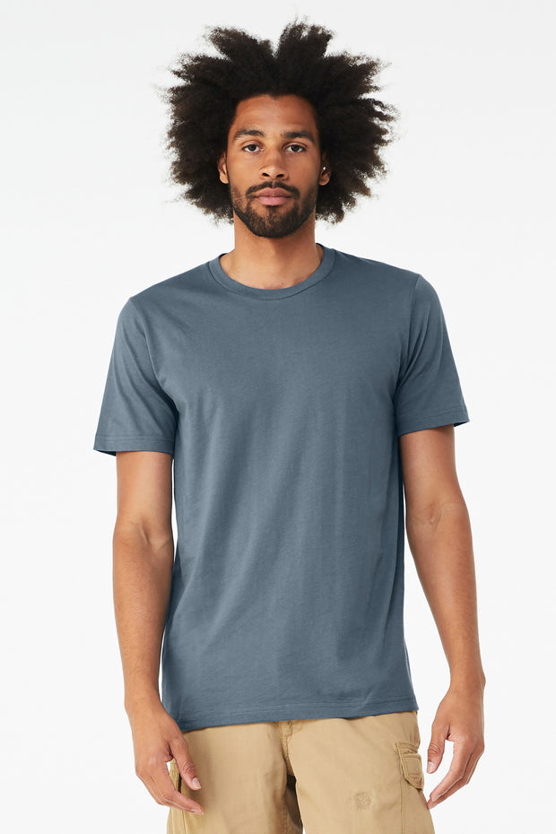 BELLA+CANVAS  ®  Unisex Triblend Short Sleeve Tee. BC3413 - Solid Slate Triblend
