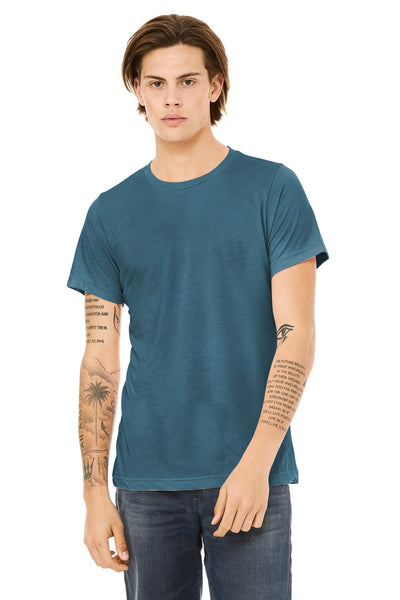 BELLA+CANVAS  ®  Unisex Triblend Short Sleeve Tee. BC3413 - Steel Blue Triblend