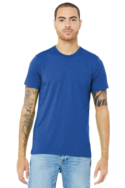 BELLA+CANVAS  ®  Unisex Triblend Short Sleeve Tee. BC3413 - True Royal Triblend