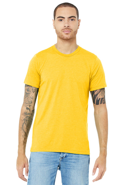 BELLA+CANVAS  ®  Unisex Triblend Short Sleeve Tee. BC3413 - Yellow Gold Triblend