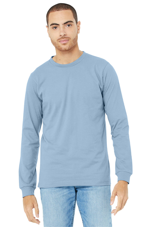 BELLA+CANVAS  ®  Unisex Jersey Long Sleeve Tee. BC3501 - Baby Blue